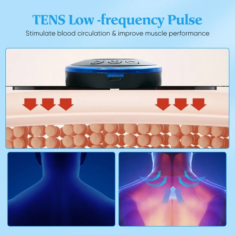 Electric Neck Massager + Intelligent Remote Control