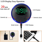 Electric Foot Massager Pad + Intelligent Remote control