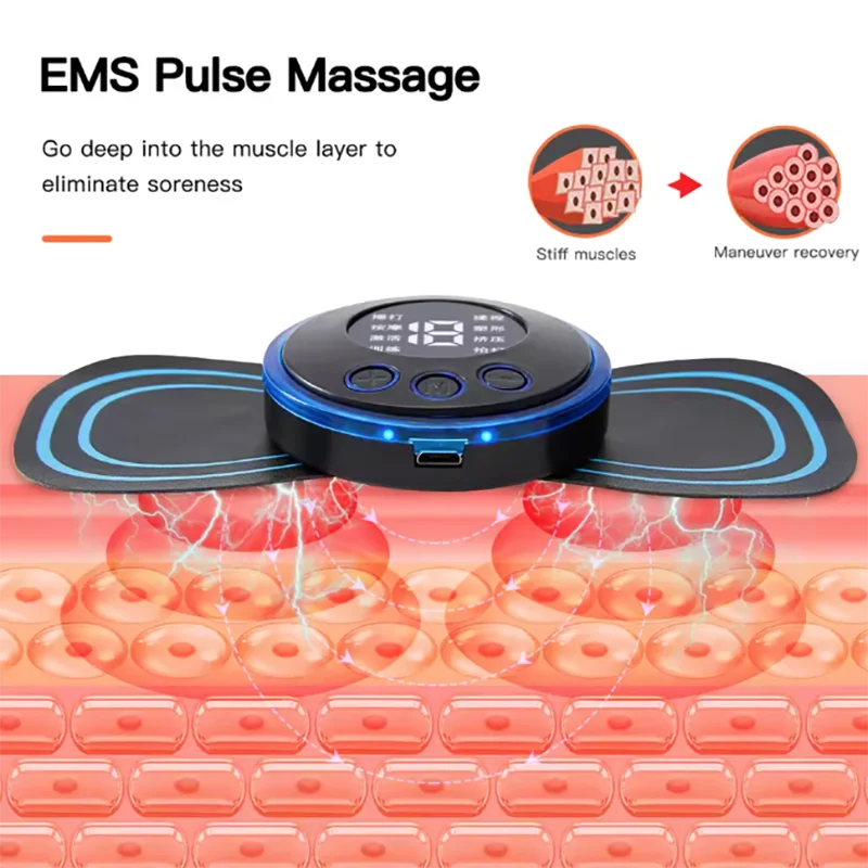 Electric Foot Massager + Electric Muscle Massager + Intelligent Remote Control