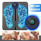 Electric Foot Massager Pad + Intelligent Remote control