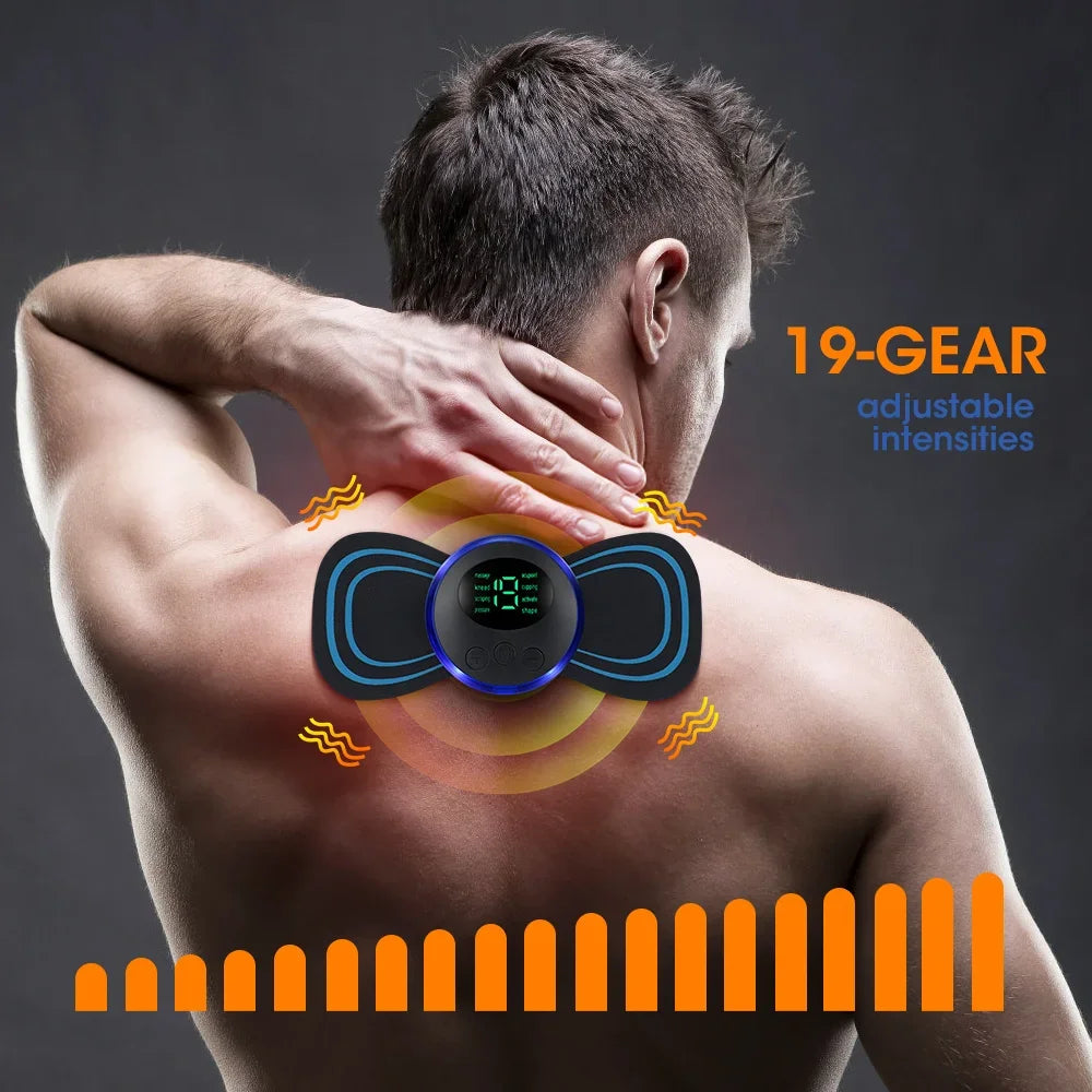 Electric Neck Massager + Intelligent Remote Control