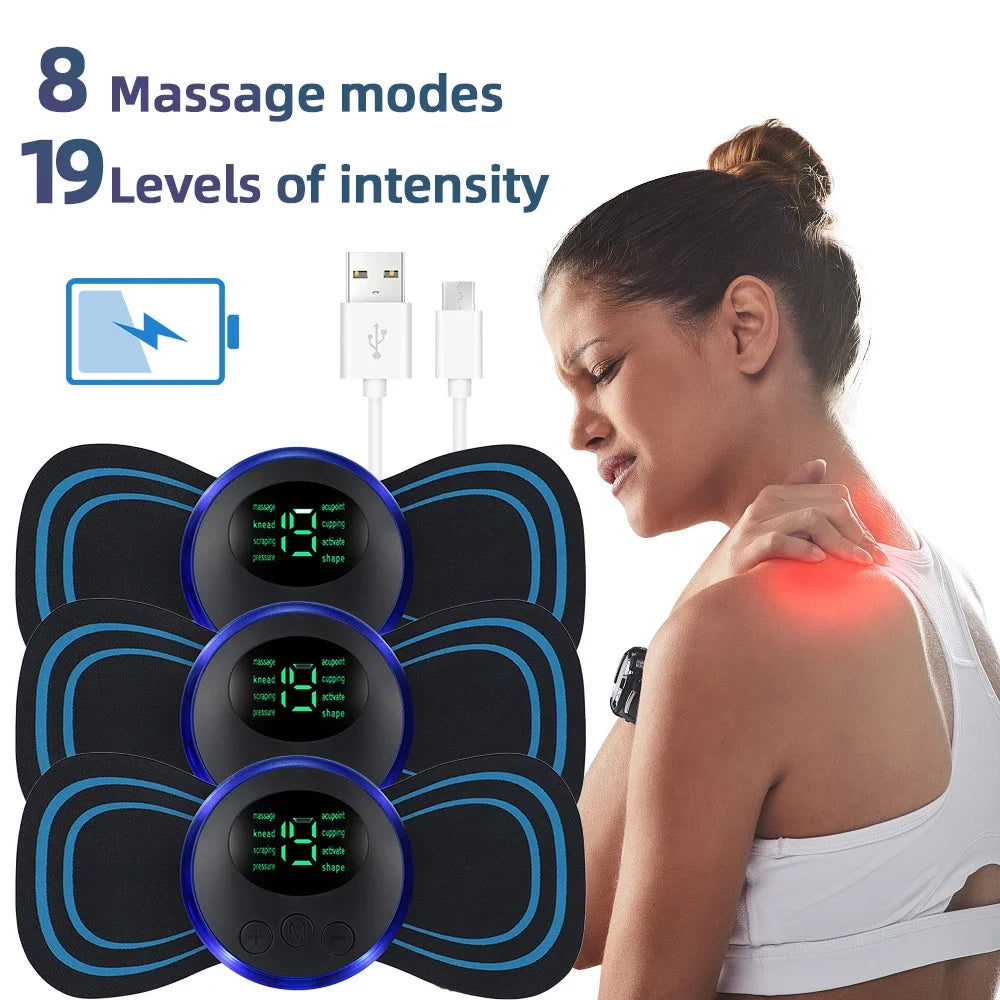 Electric Neck Massager + Intelligent Remote Control