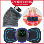 02 Electric Neck Massager + 10 Stickers + 02 Intelligent Remote Control
