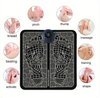 Electric Foot Massager Pad + Intelligent Remote control