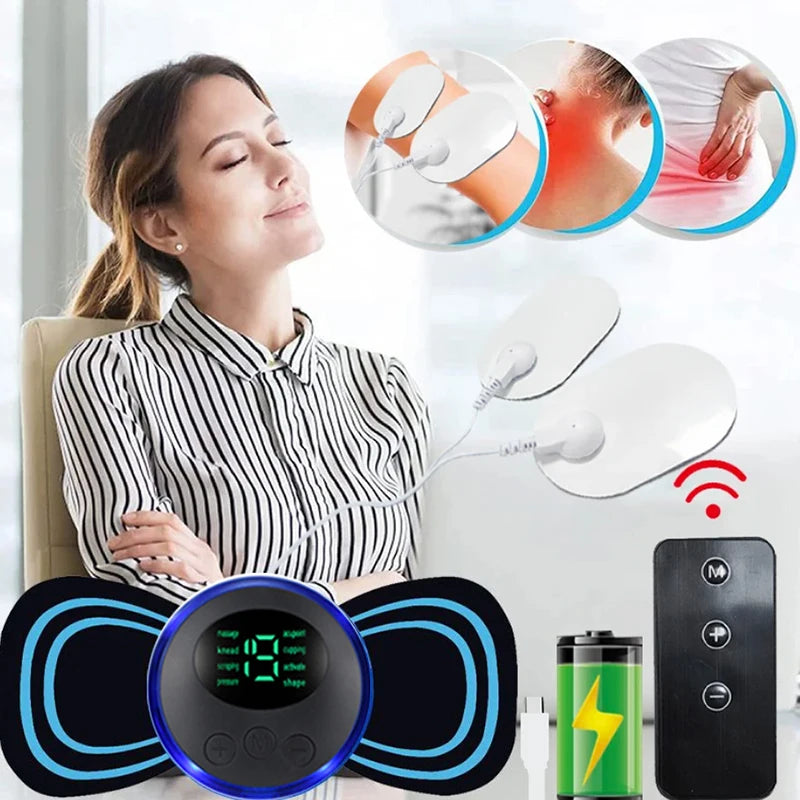 Electric Foot Massager + Electric Muscle Massager + Intelligent Remote Control